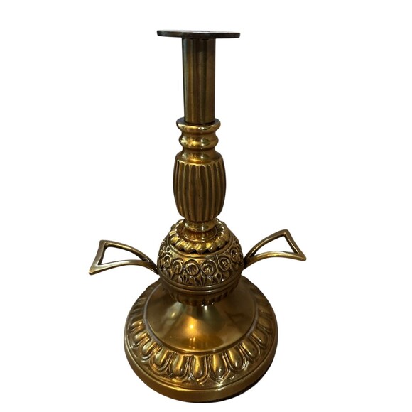 Frederick Cooper Chicago Vintage Ornate MSM Brass Candlestick Holder - Picture 1 of 8